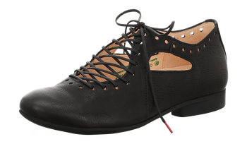 Think! Shoes Guad2 565 Svart. Snörskor i vegetabilgarvat, 100% kromfritt skinn