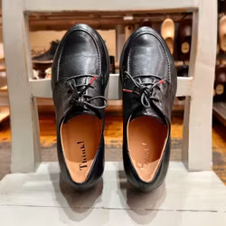 Think! Shoes Cogita 1003 Svart. Snörskor i vegetabilgarvat, 100% kromfritt skinn