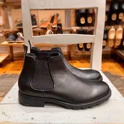 Think! Shoes Hawara 1018 Svart. Chelsea Boots i vegetabilgarvat, 100% kromfritt skinn. HERR.