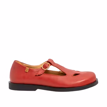 El Naturalista Arenisca 5873 Soft Nappa Rosso. BAREFOOT.