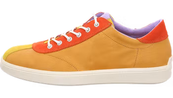 Think! Shoes Turna Herren 1275 Safran/ Kombi. Dressade sneakers i vegetabilgarvat, 100% kromfritt skinn. HERR.