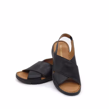 Ten Points Julia Slingback Sandal 60712 Svart. Vegetabilgarvat, 100% kromfritt skinn.