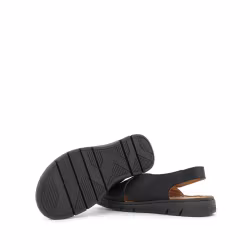 Ten Points Julia Slingback Sandal 60712 Svart. Vegetabilgarvat, 100% kromfritt skinn.