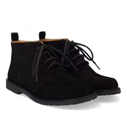 Angulus skinnfodrade Desert Boots 1765 Svart, normalform