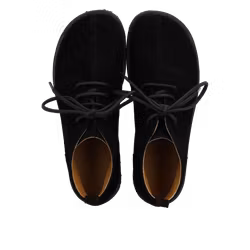 Angulus skinnfodrade Desert Boots 1765 Svart, normalform