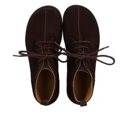 Angulus skinnfodrade Desert Boots 1765 Mörkbrun, normalform