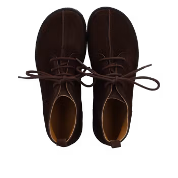 Angulus skinnfodrade Desert Boots 1765 Mörkbrun, normalform