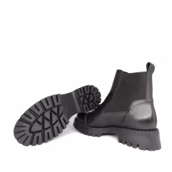 Ten Points Penny 60609 Svart. Varmfodrade Chelsea Boots. Vegetabilgarvat, 100% kromfritt skinn.