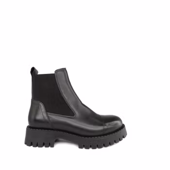 Ten Points Penny 60609 Svart. Varmfodrade Chelsea Boots. Vegetabilgarvat, 100% kromfritt skinn.