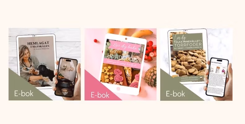 E-böcker om hemlagad hundmat - Hundmatskocken.se