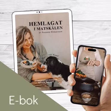 E-bok Hemlagat i matskålen, Hundmatskockens bästa recept