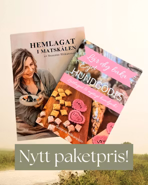 PAKETPRIS, Hemlagat i matskålen & Baka eget hundgodis