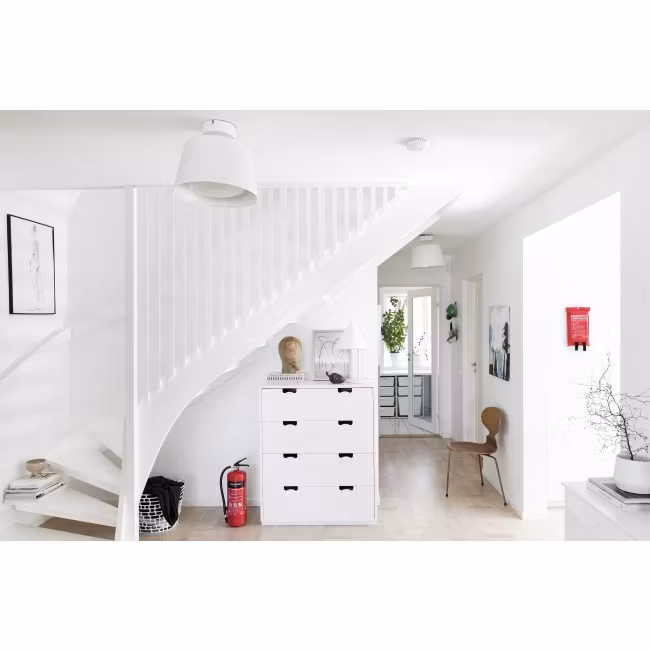 Housegard brandfilt med silikonbeläggning, 120x180 cm, röd