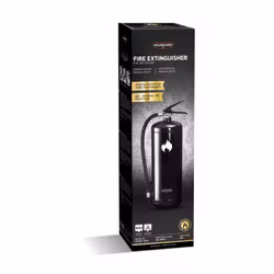 Design by Housegard 6 kg pulversläckare, svart, PE6TEA