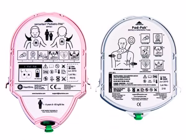 Batteri/Elektroder - Samaritan PAD 300P, 350P, 360P, 500P batteri/elektroder barn