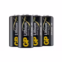 GP Lithiumbatteri, CR 123A, 4-pack