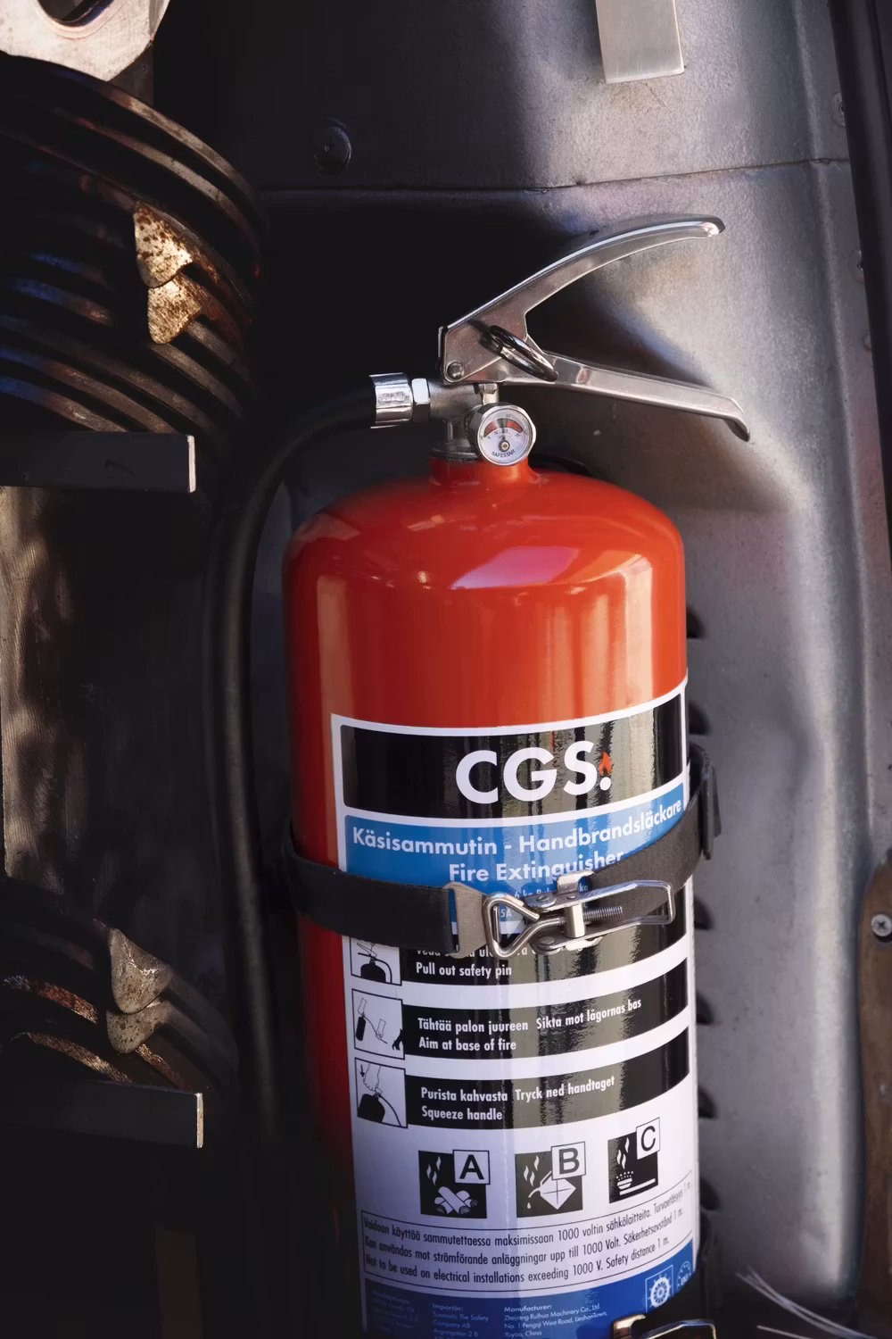 CGS 6 kg pulversläckare, PE6CR-A