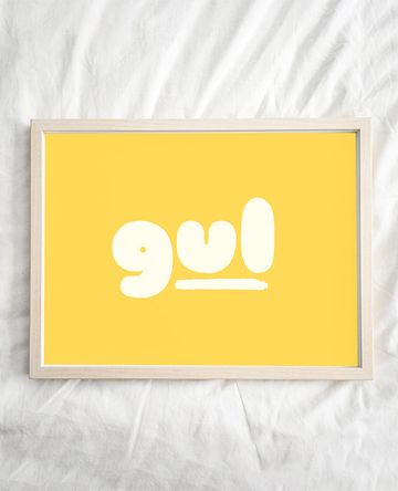 Färgfest - gul