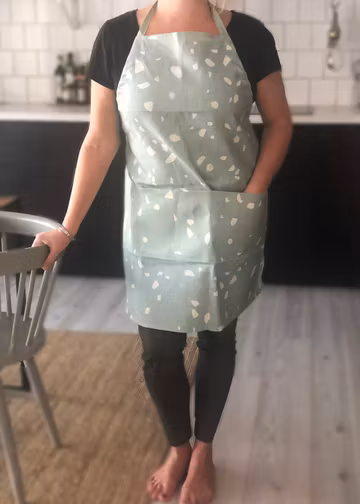 Terrazzo apron