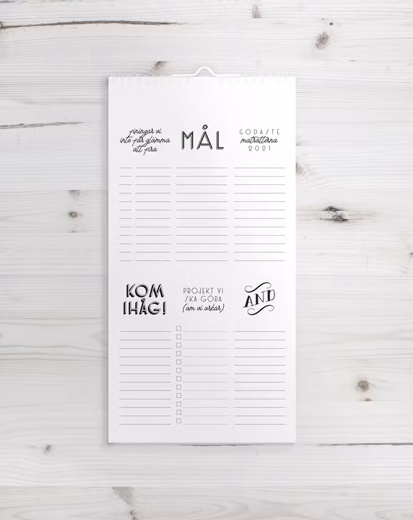Familjekalender 2021