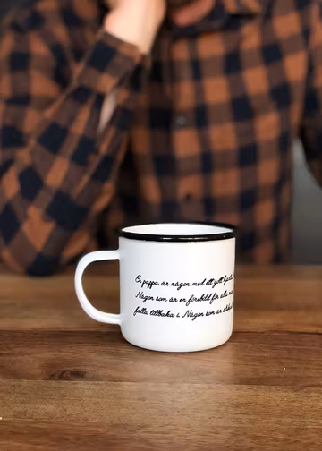Dad enamel mug