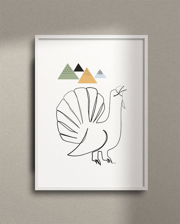 Mountain capercaillie