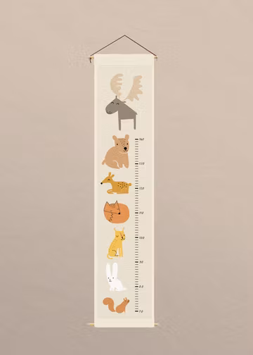 Skogens djur mätsticka