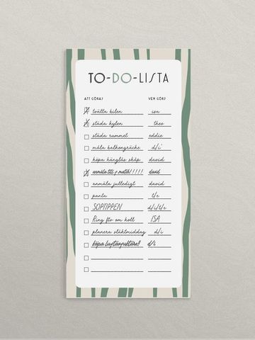 Magnetic pad to-do