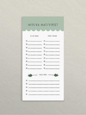 Waste less magnetic pad