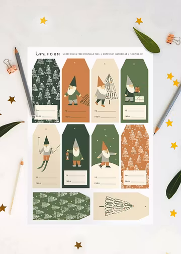 Christmas labels 2021