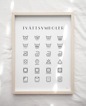 Tvättsymboler
