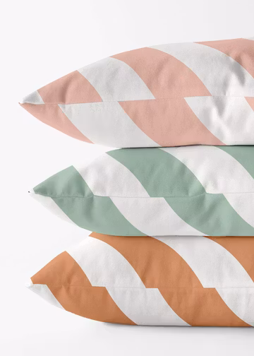 Polka icecream cushion