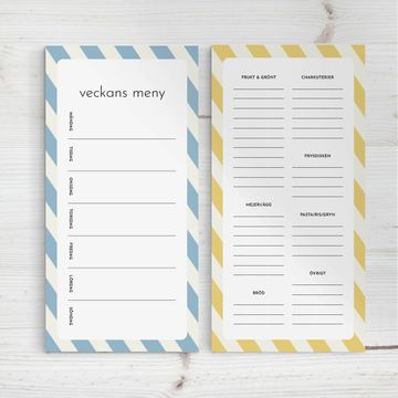 Magnetic pad stripe set
