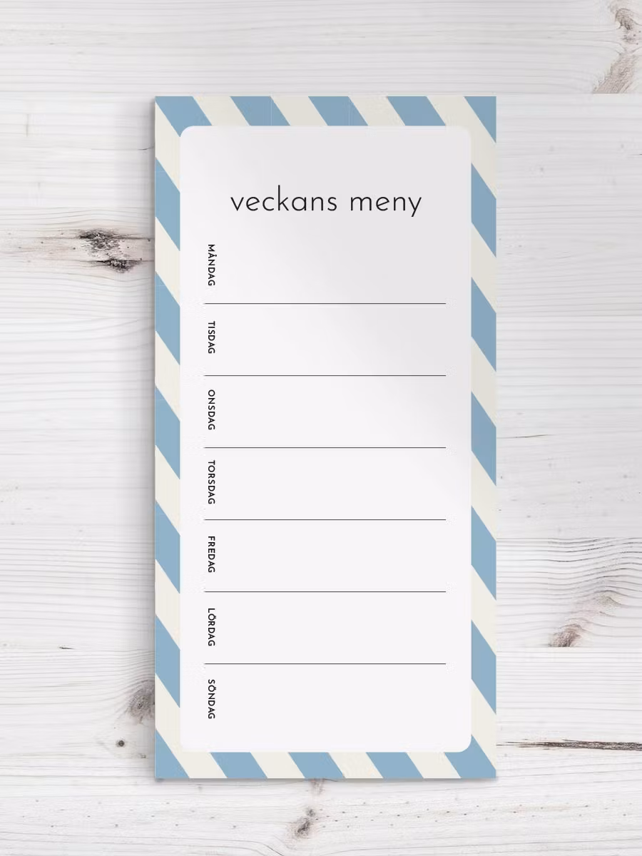 Magnetic pad Menu Stripe