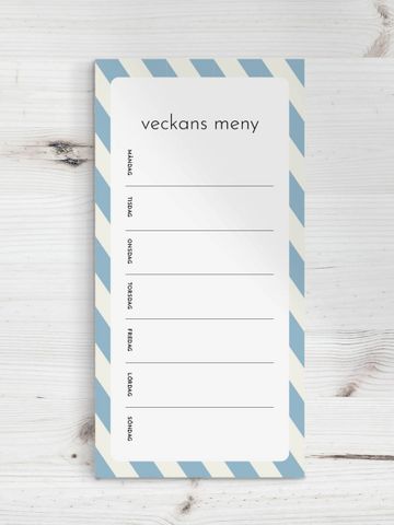 Magnetic pad Menu Stripe