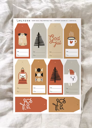 Xmas labels 2022