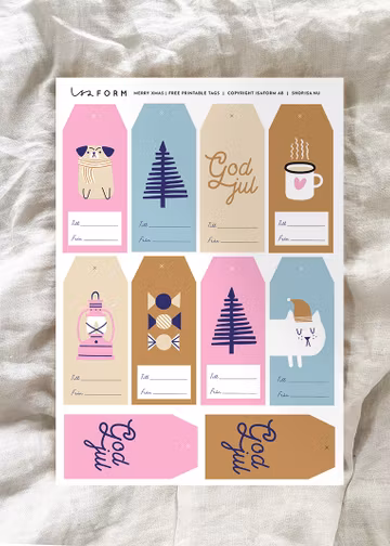 Xmas labels 2022