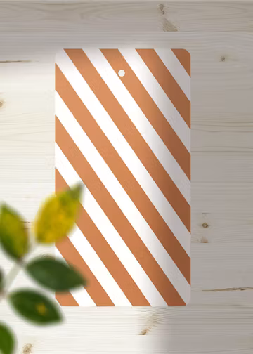 Polka skärbräda kola