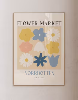 Flower market Norrbotten