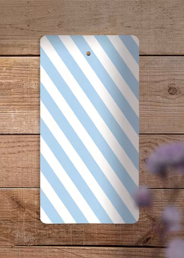 Polka skärbräda himmel