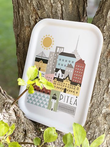 Lilla Piteå bricka 20x27