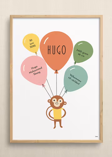 Monkey's balloons