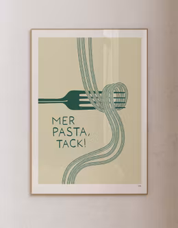 MER PASTA, TACK!