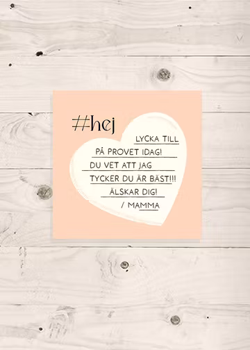 Love notes Magnetblock