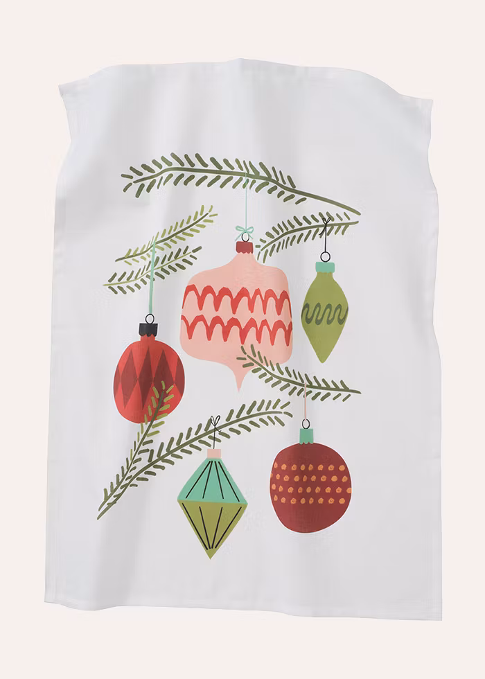 Julkulor kökshandduk