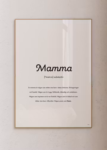 Substantiv mamma