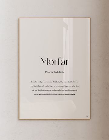 Substantiv morfar