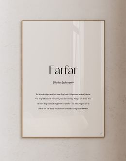 Substantiv farfar