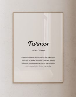 Substantiv farmor