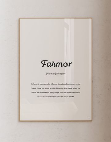 Substantiv farmor